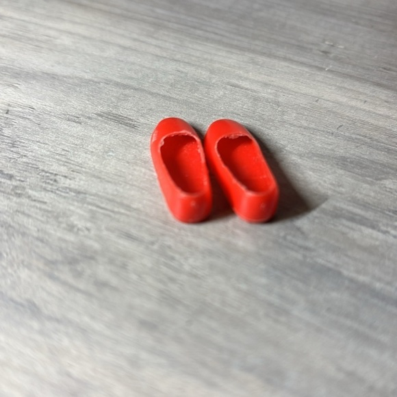 Vintage Skipper Skooter Red Flats Shoes Japan - Picture 2 of 3